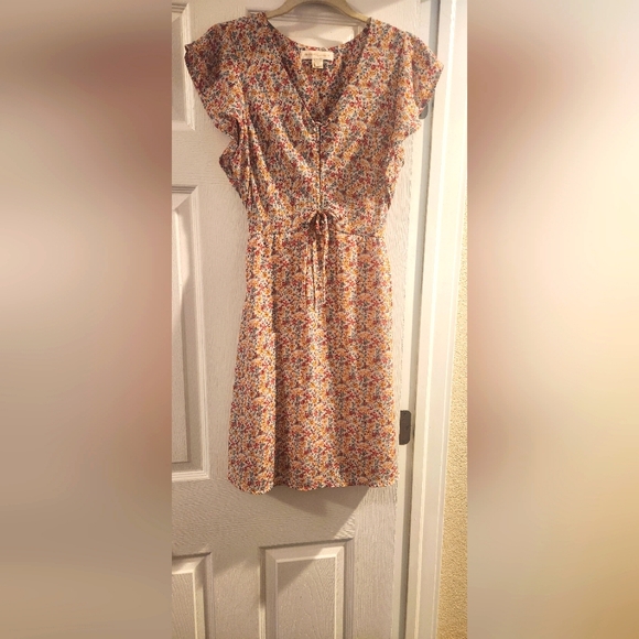 Monteau Floral Summer Dress EUC Size S - Picture 2 of 4